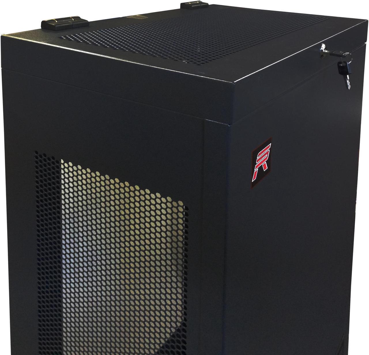 New! 6U 35" Depth Server Rack Cabinet Unique Compact Solution! FITS MOST SERVERS Server Rack Cabinet with Vertical Loading Concept