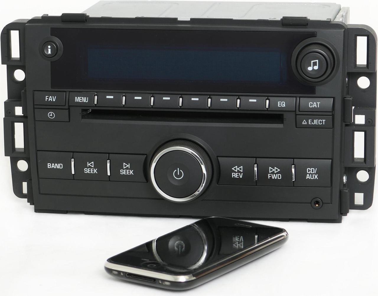 Main image of Chevy Impala 2011-2012 Radio AM FM mp3 CD Player w Bluetooth Music 20955156