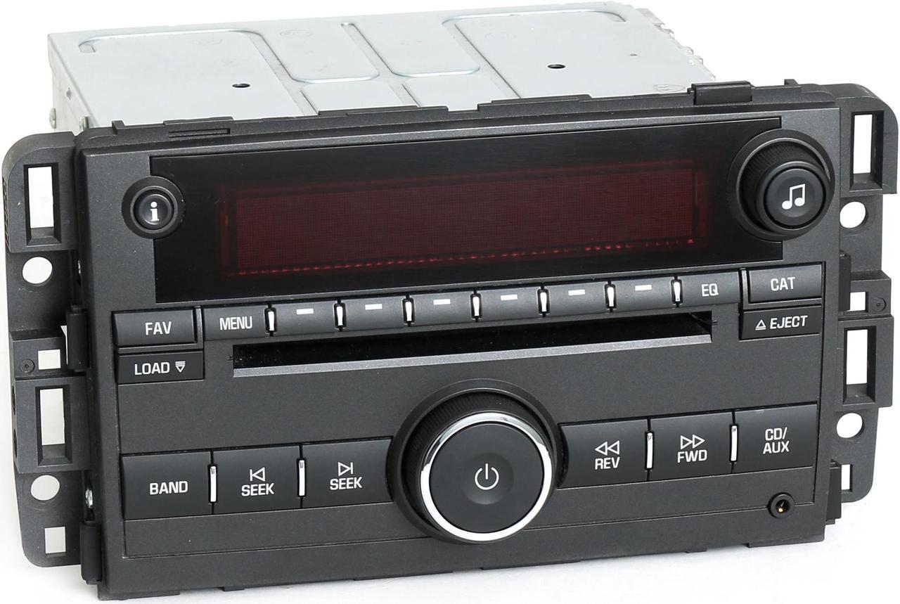 Main image of Pontiac Torrent 2008 Radio AM FM 6 Disc CD Player w Aux Input 25887902 Unlocked
