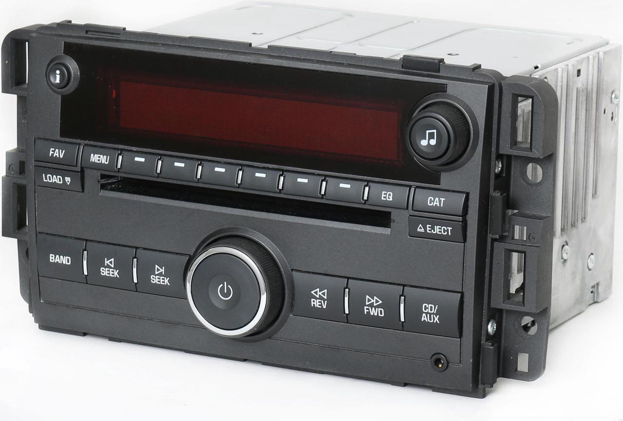 Alt view image 2 of 5 - Pontiac Torrent 2008 Radio AM FM 6 Disc CD Player w Aux Input 25887902 Unlocked