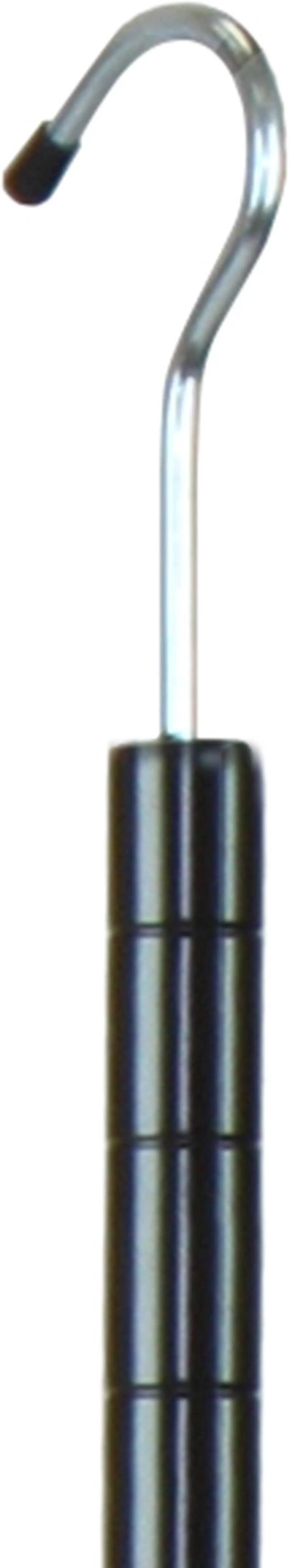 Alt view image 6 of 6 - Oceanstar 2-Tier Portable Adjustable Closet Hanger Rod, Black