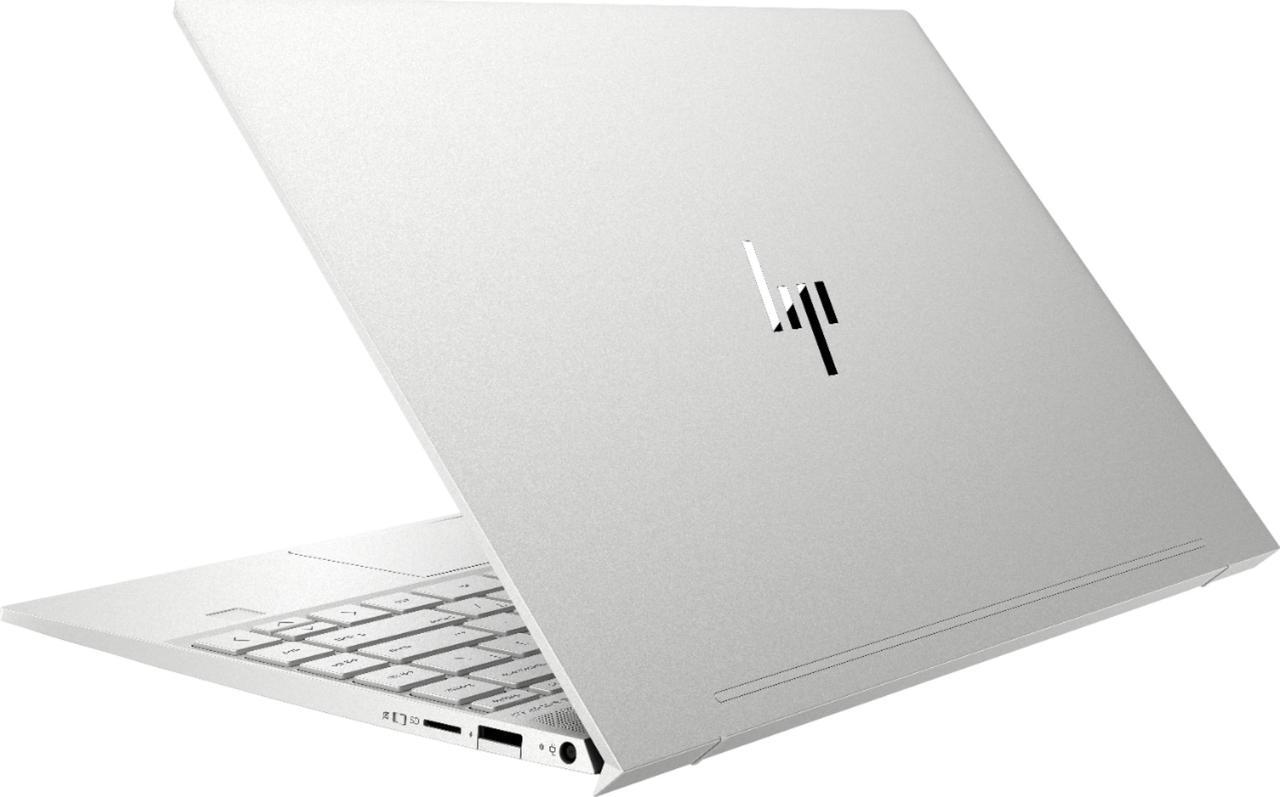 Alt view image 2 of 8 - HP ENVY 13.3" 4K Ultra HD Touch-Screen Laptop Intel Core i7-1065G7, 8GB Memory,  512GB SSD, Backlit Keyboard, Bluetooth, Webcam, Windows 10 - Natural Silver - 13-aq1013dx