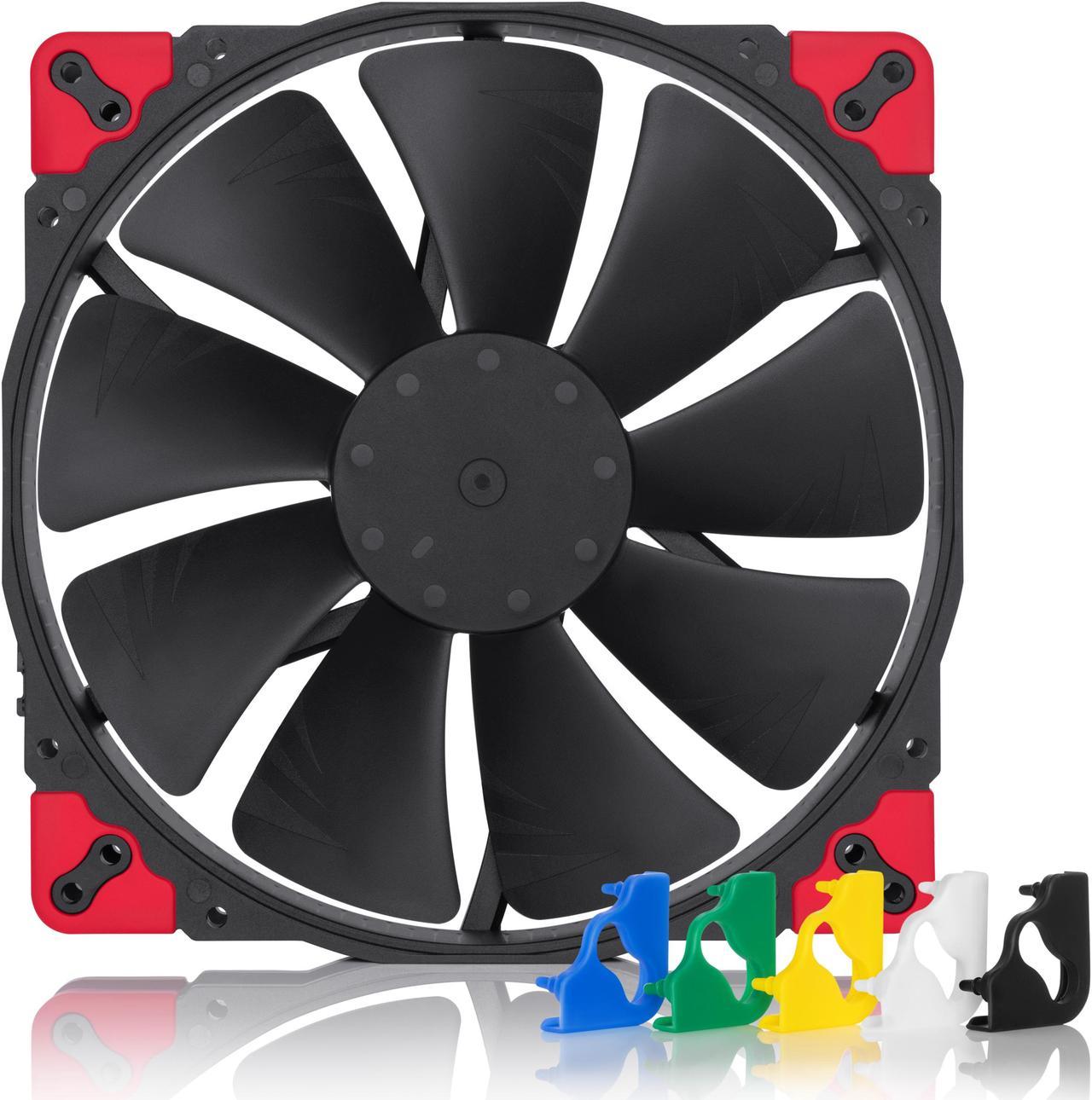 Noctua NF-A20 PWM chromax.black.swap, Premium Quiet Fan, 4-Pin (200x30mm, Black)