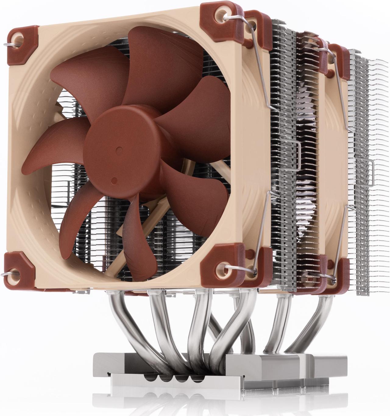 Noctua NH-D9 DX-4189 4U, Premium CPU Cooler for Intel Xeon LGA4189 (Brown)