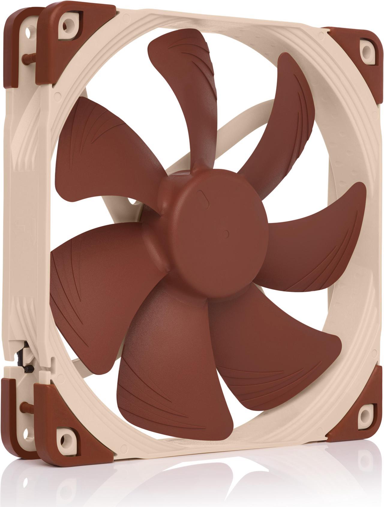 Noctua NF-A14 PWM, Premium Quiet Fan, 4-Pin (140mm, Brown)