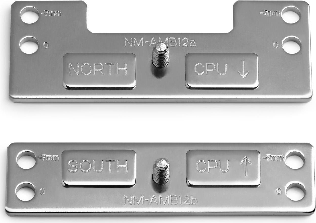 Main image of Noctua NM-AMB12, Offset AMD AM5 Mounting Bars for Improved Cooling Performance (Silver)