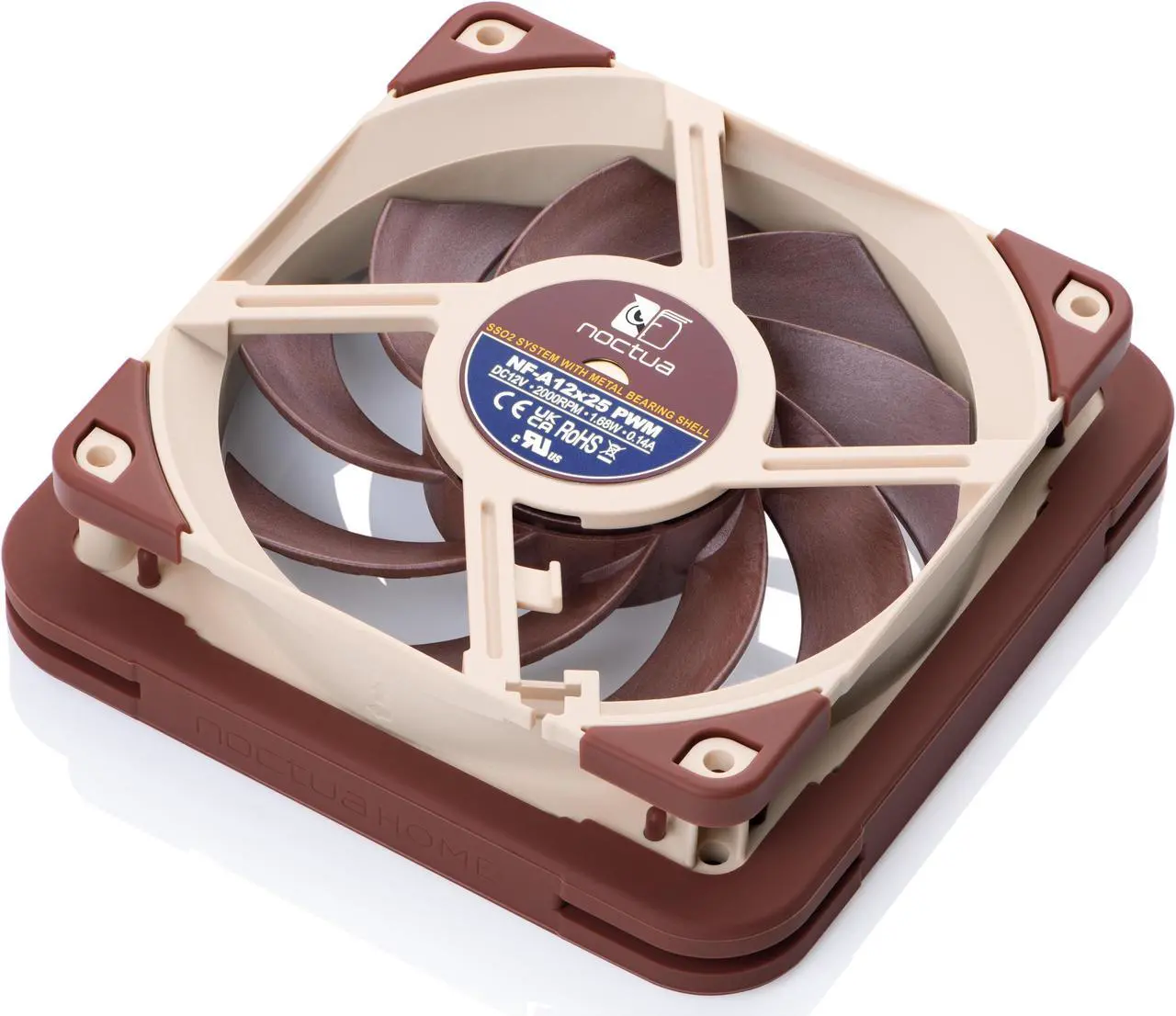 Alt view image 2 of 5 - Noctua NV-MPG1-12.brown, Multi-Purpose Gasket for 120mm Fans (Brown)