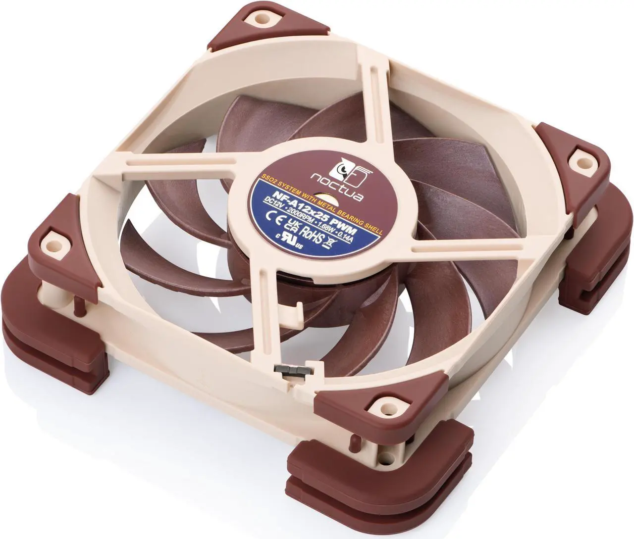 Alt view image 2 of 6 - Noctua NV-MPP1.brown Sx4, Multi-Purpose Pads for 120 & 140mm Fans (Brown)