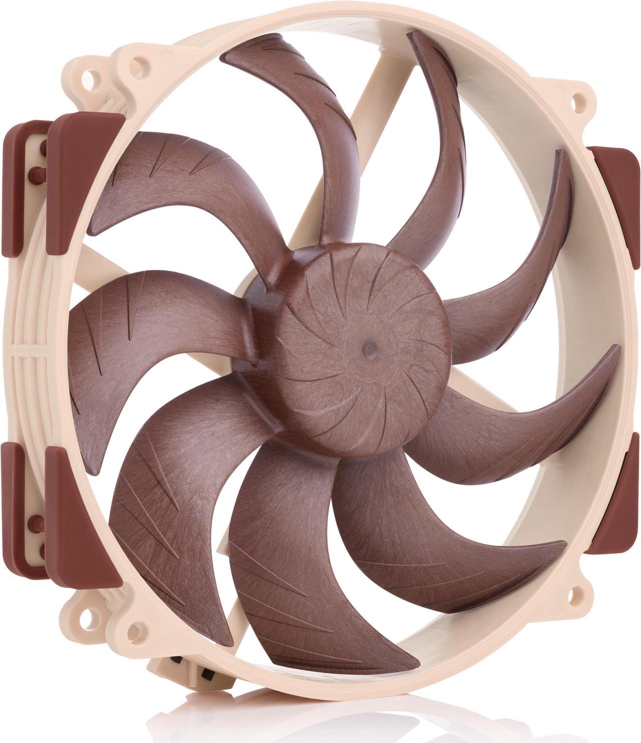 Noctua NF-A14x25r G2 PWM, Premium-Quality Quiet Round-frame 140mm PC Fan, 4-pin (Brown)