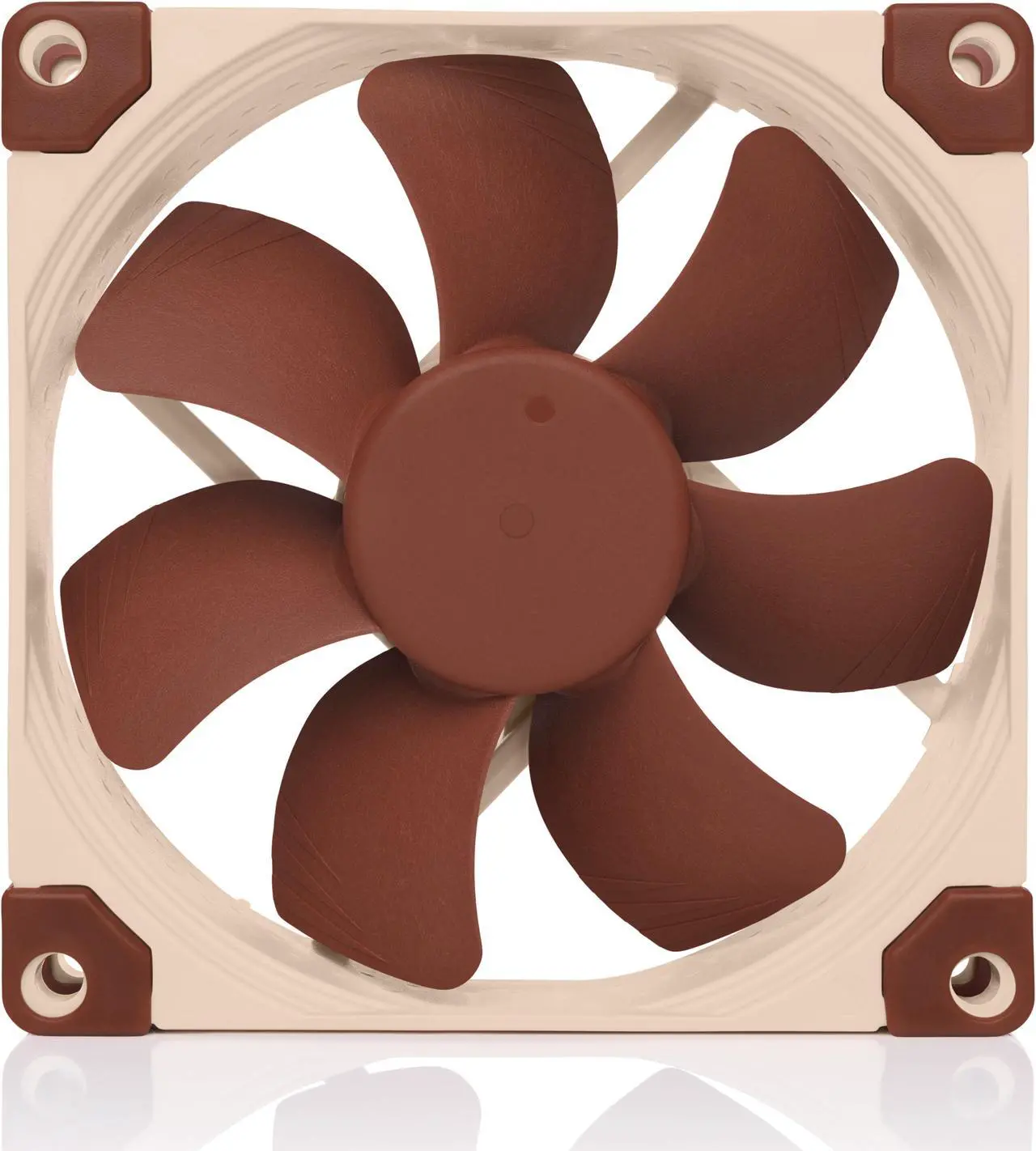 Alt view image 4 of 7 - Noctua NF-A9 5V, Premium Quiet Fan with USB Power Adaptor Cable, 3-Pin, 5V Version (92mm, Brown)