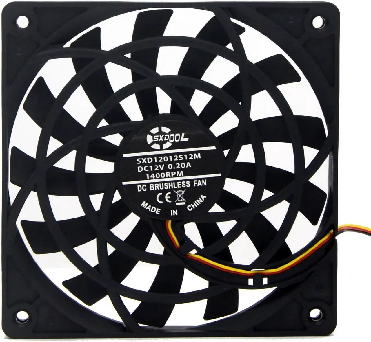 Alt view image 2 of 7 - NEW 120mm slim fan 12012 0.19A 12MM thick slim chassis cpu cooling fan high quality silent cooler