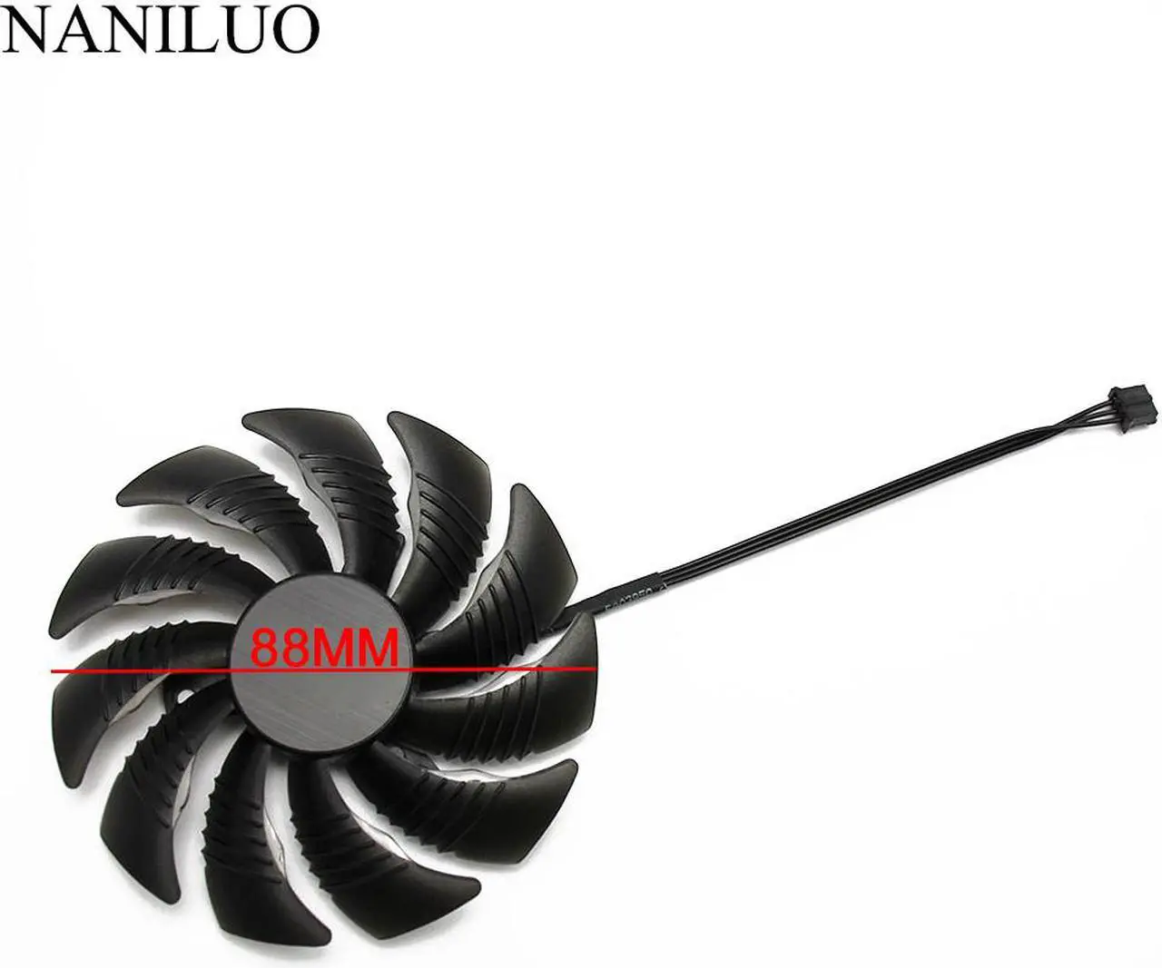Main image of PLD09210S12HH 87MM Cooler Fan  Gigabyte GTX 1050 Ti mini RX 470 480 G1 Graphics Card 12V 0.40A 3Pin Cooling Fan