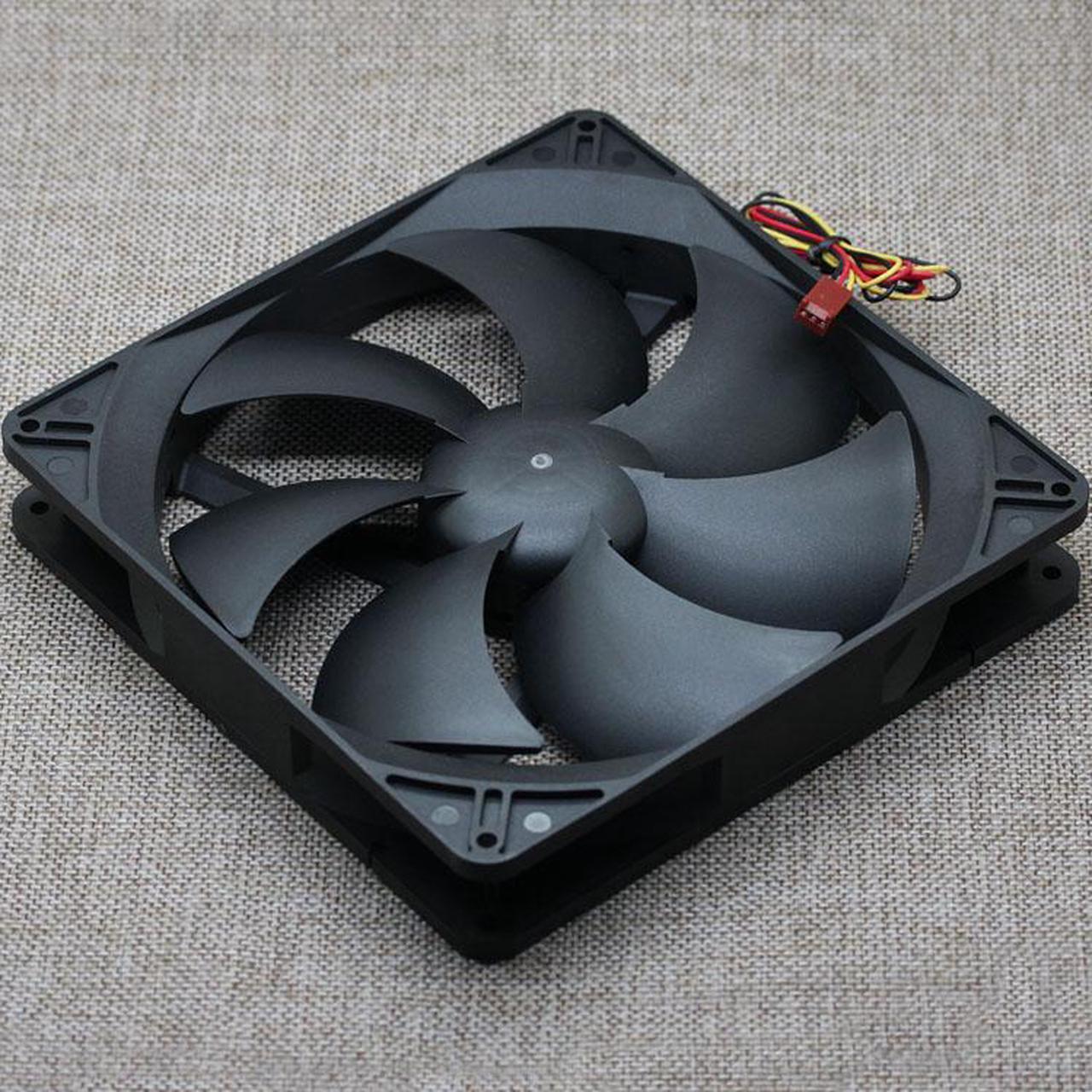 Alt view image 2 of 5 - SILVERSRONE RL4Z S1803212L-3M 12V 0.15A 18CM 180mm x 32mm three-wire cooling fan