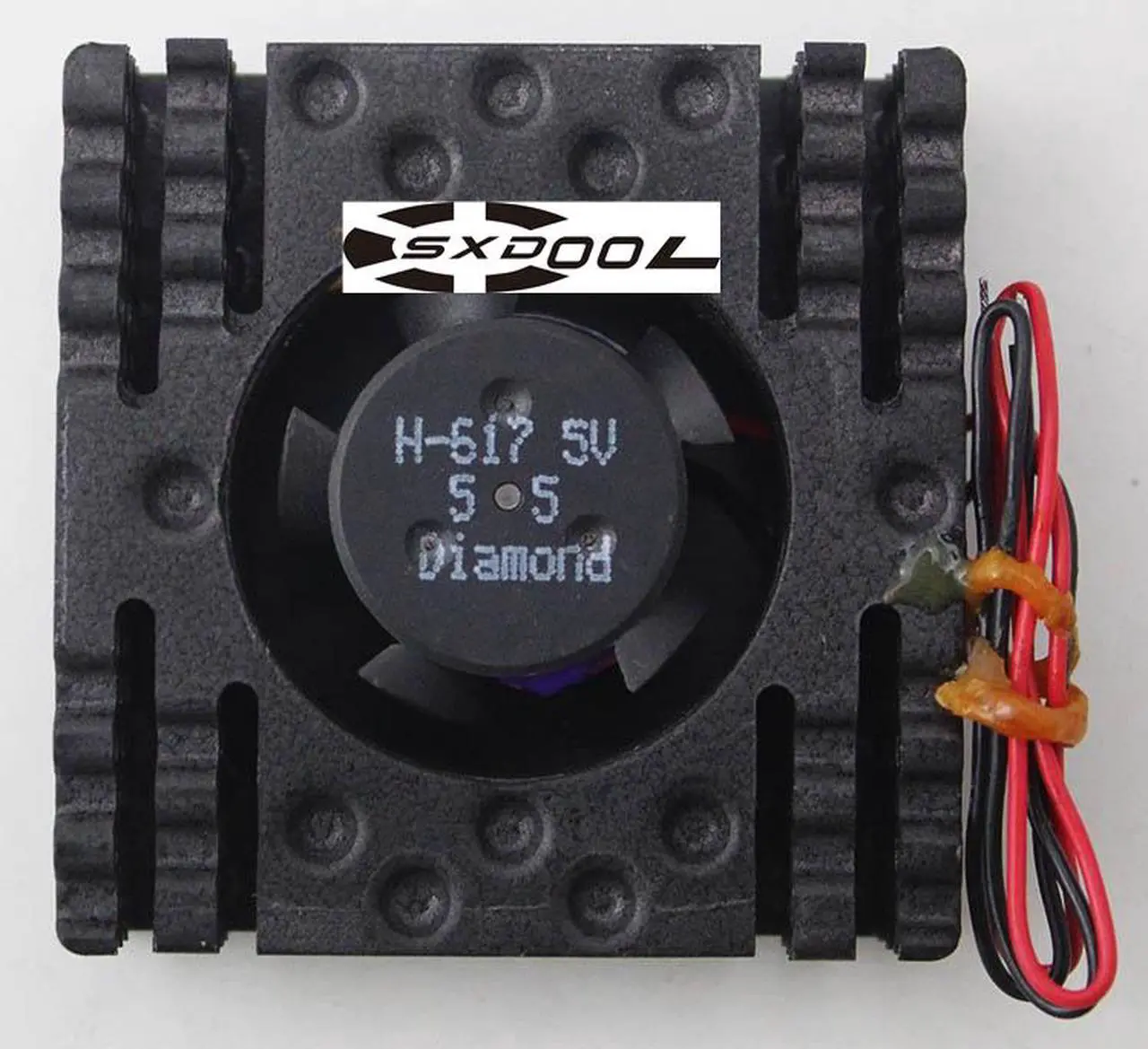 Alt view image 5 of 5 - Original H-617 5V Diamond aluminum heat sink honeycomb