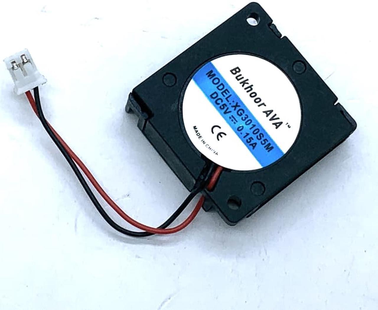 Alt view image 5 of 5 - XG3010S5M 3D Printer Blower Fans 3010 DC 5V Ultra Thin USB Turbo Projector Notebook Small Fan 3cm 30mm