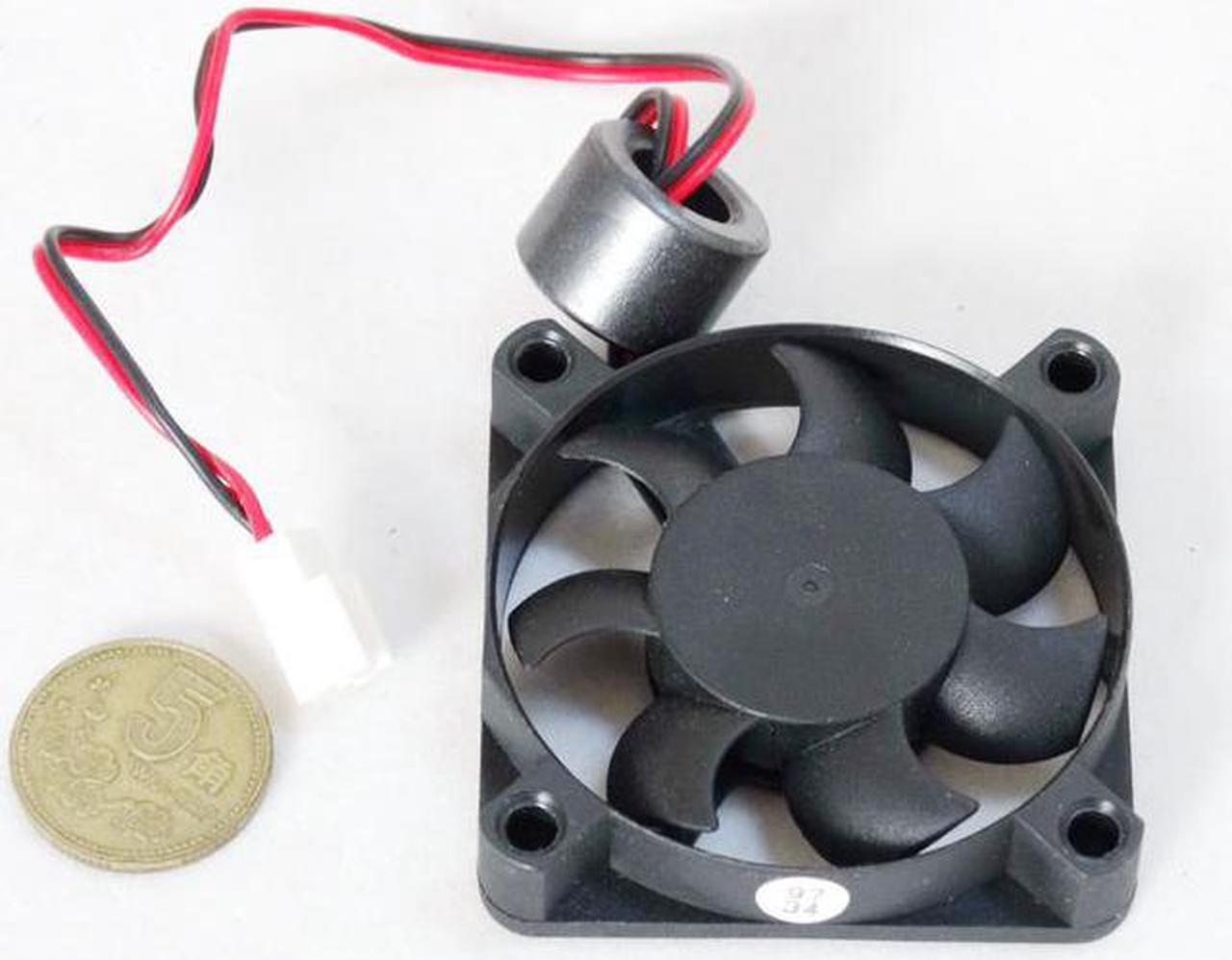 Alt view image 4 of 5 - New AVC D5010T12L DC 12V 0.15A 5CM 50*50*15MM Mute Silent Cooling Fan Aluminum Alloy Radiator Heatsink Conductive Sheet