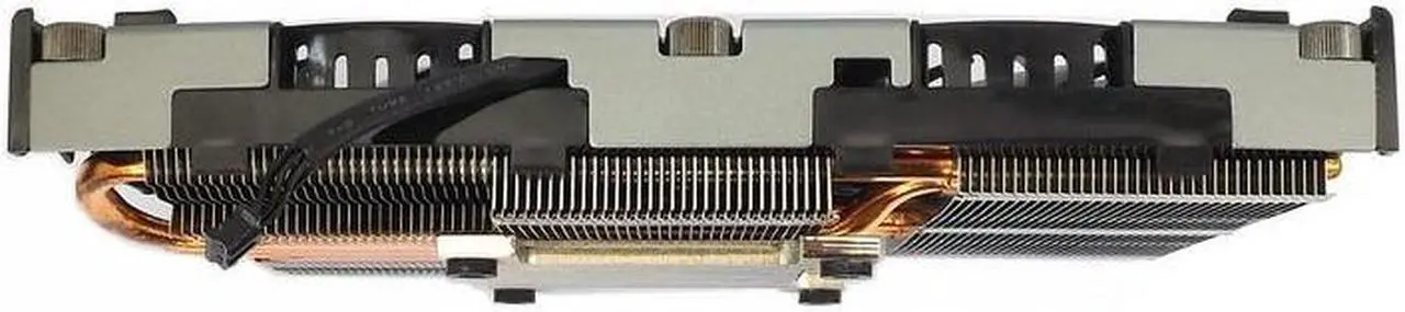 Alt view image 3 of 7 - For Inno3D GTX960 1070 Gaming Extreme Edition, graphics card radiator, copper bottom 4 heat pipes 58mm holes