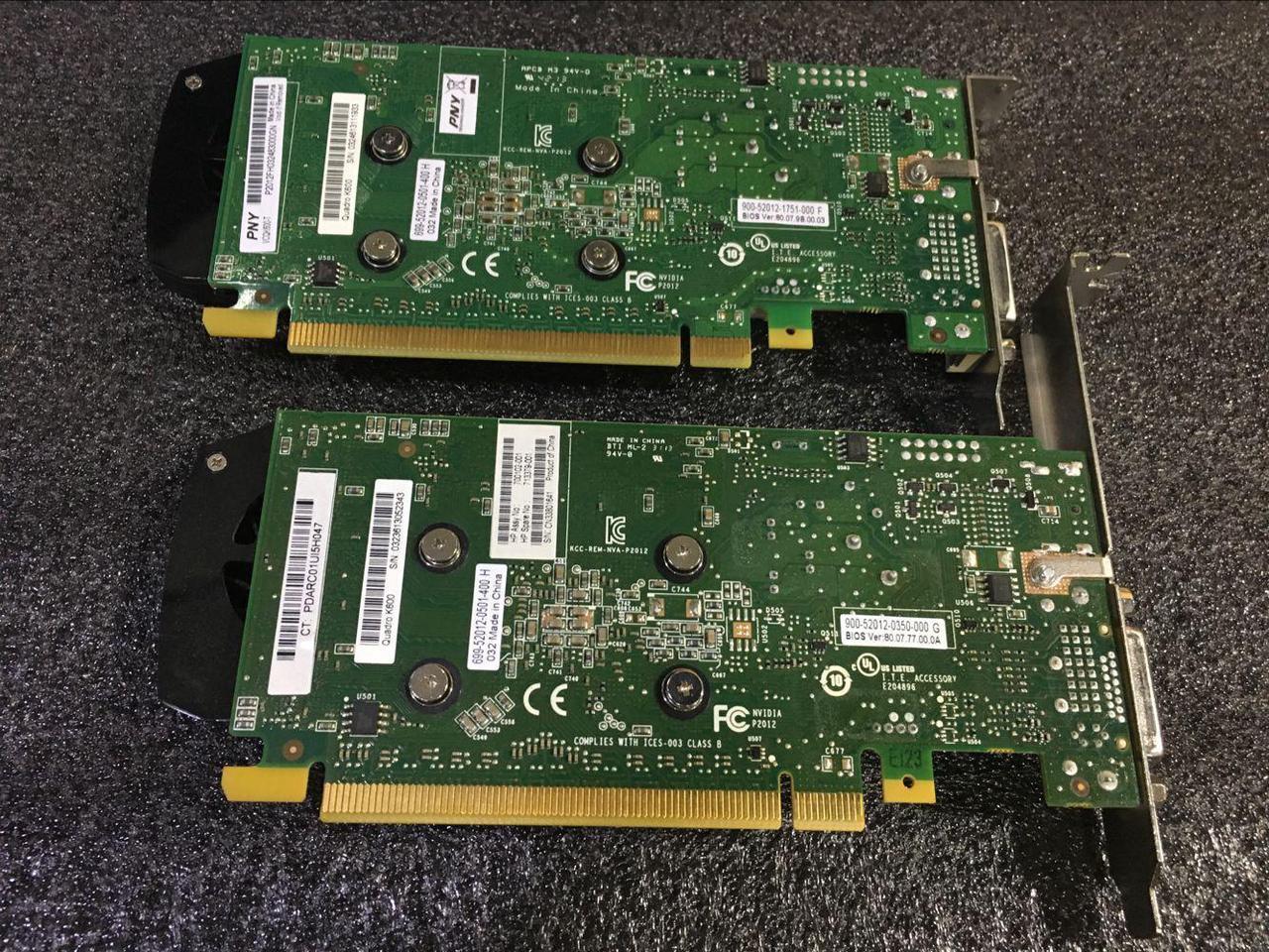 Alt view image 4 of 7 - Original K600 graphics card 1G supports 4K professional graphics workstation graphics card cooler (1 set)