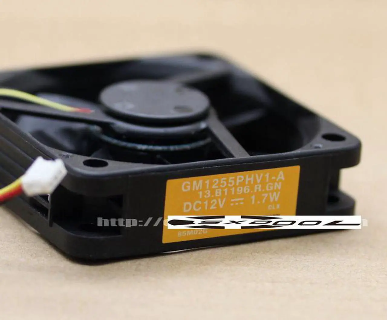 Alt view image 3 of 3 - New original SUNON GM1255PHV1-A 12V 1.7W 5515 55mm x 15mm 3-wire 3-pin for BenQ Optoma projector equipment cooling fan