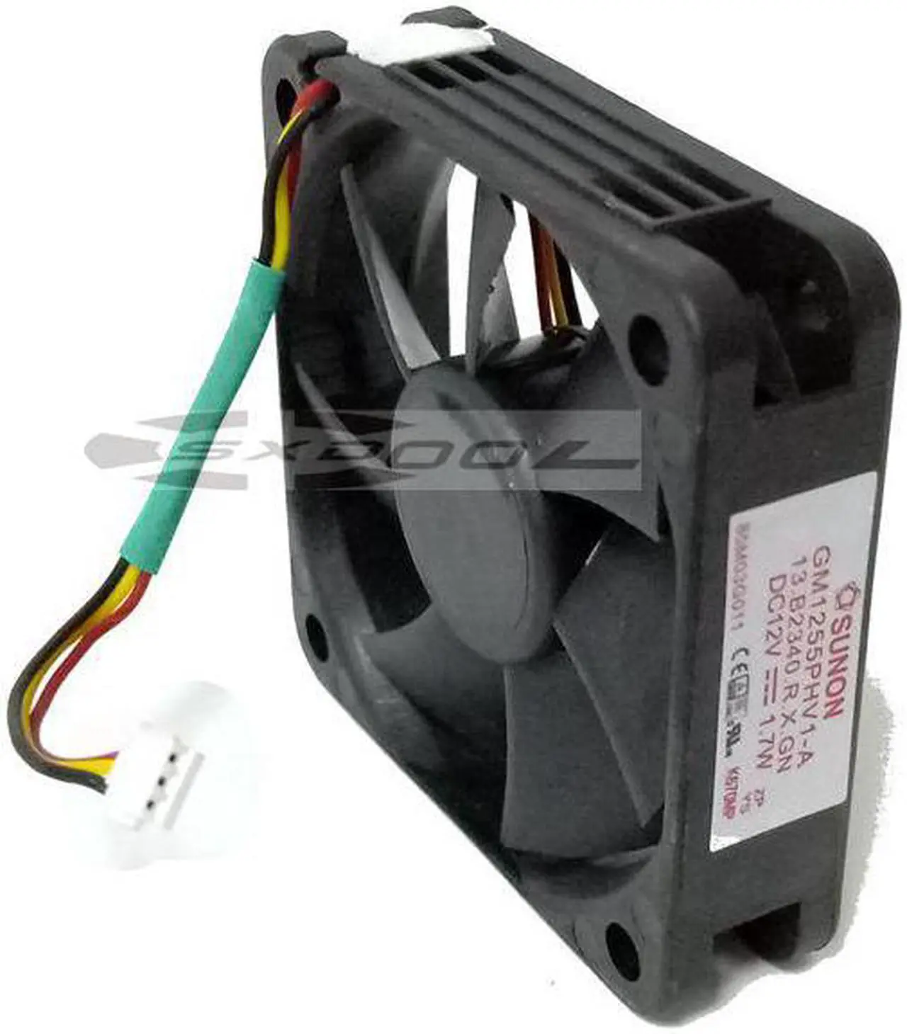 Alt view image 2 of 4 - New SUNON GM1255PHV1-A 12V 1.7W 5515 55mm x 15mm for BenQ Optoma Nut S1 Honghe H71W projector equipment cooling fan 3-wire 3-pin