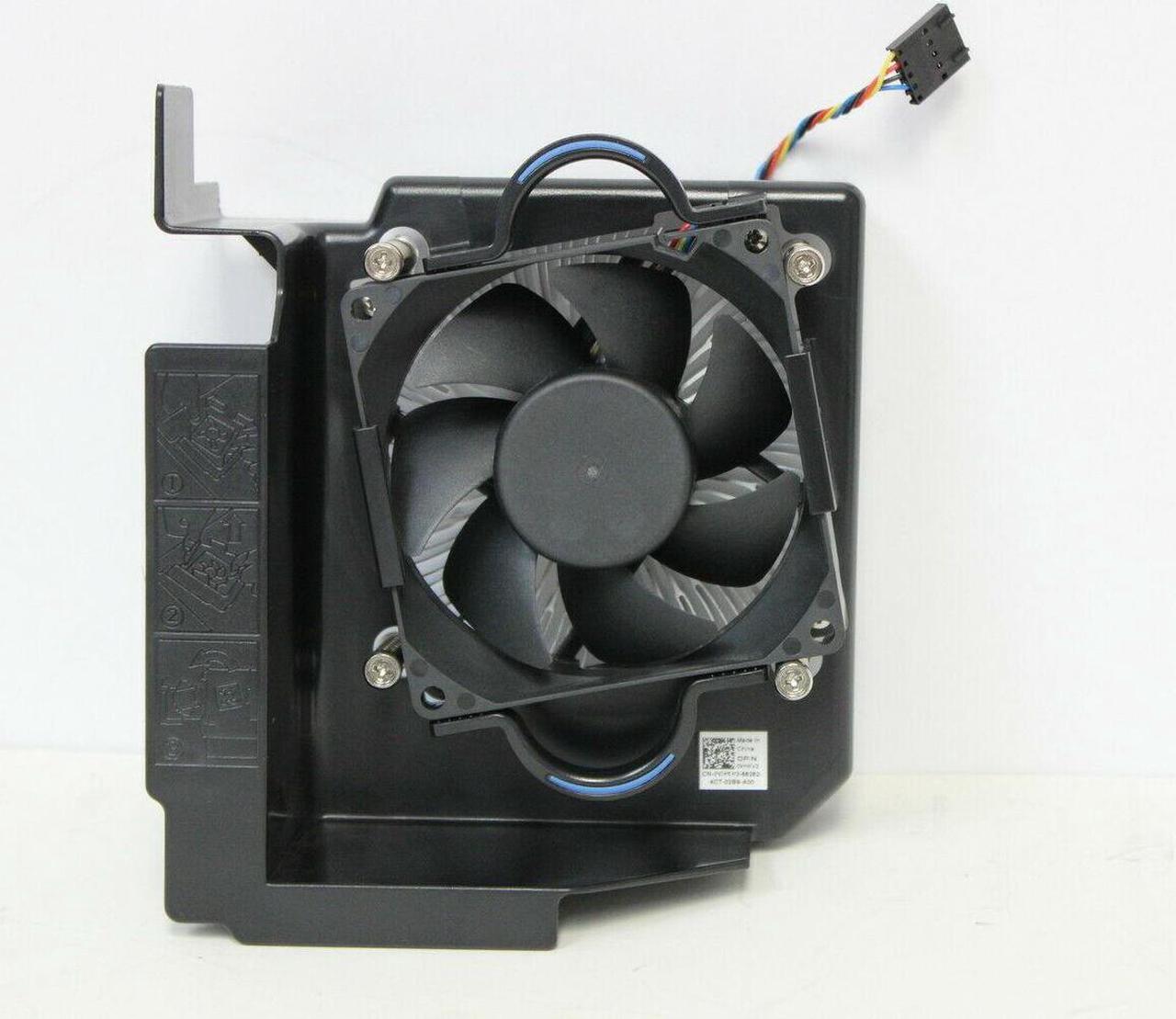 Alt view image 2 of 5 - For DELL 7020 9020 T1700 XE2 9010 radiator fan copper core embedded copper J9G15