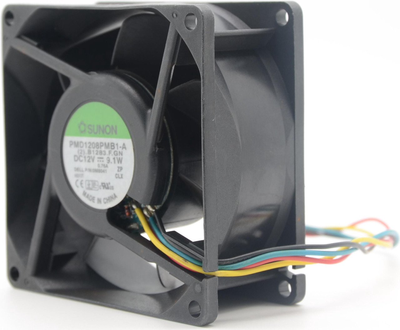 Ventilateur De Refroidissement Serveur PSD1208PMB1-A - 80x80mm, 12V, PWM 4 Broches - 14.81W - Neuf D'origine - Sans Marque