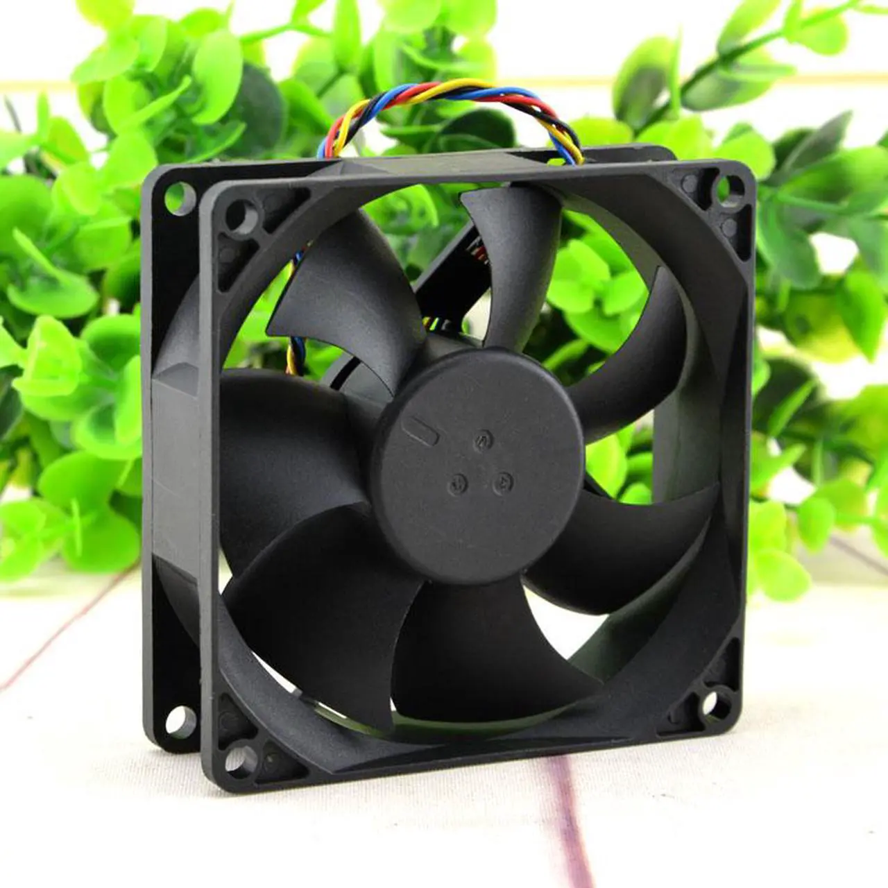 Alt view image 4 of 5 - NEW  Foxconn PVA080G12H -P00 DC12V 0.60A 8CM  8025 4-wire 80*80*25mm square cooler  dell OptiPlex790 CPU cooling fan