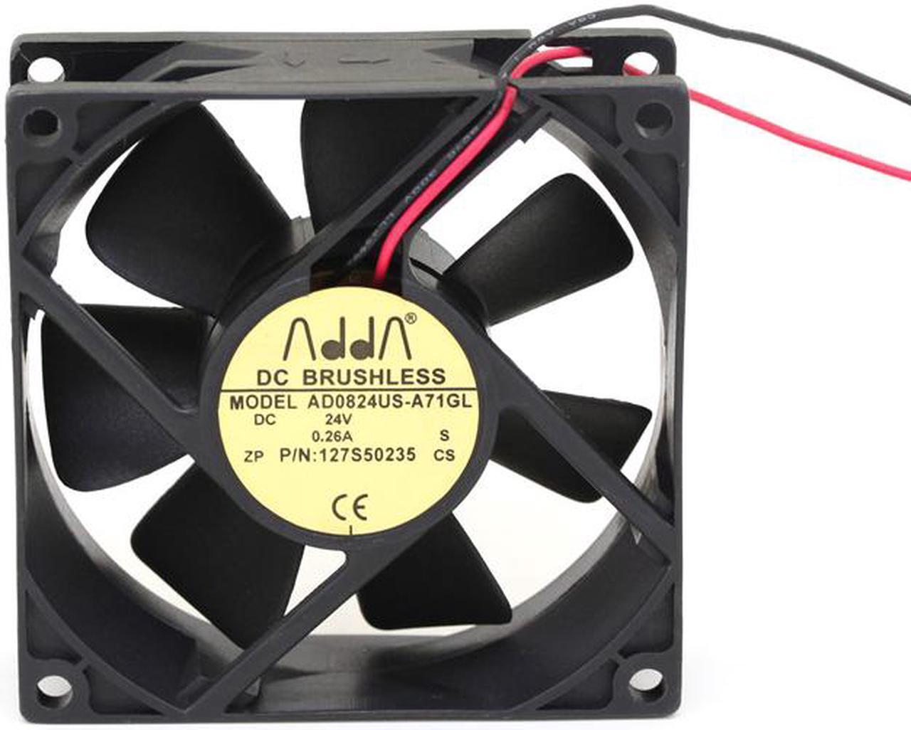 Main image of Original ADDA AD0824US-A71GL 8CM 8025 24V 0.26A inverter fan