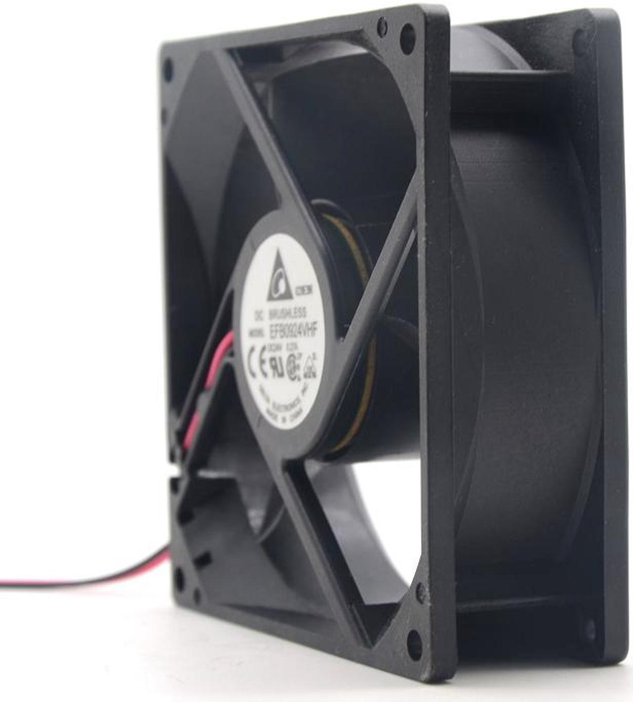 Alt view image 4 of 7 - New original Delta EFB0924VHF 9032 92mm DC 24V 0.27A server inverter axial cooling fan 92*32mm