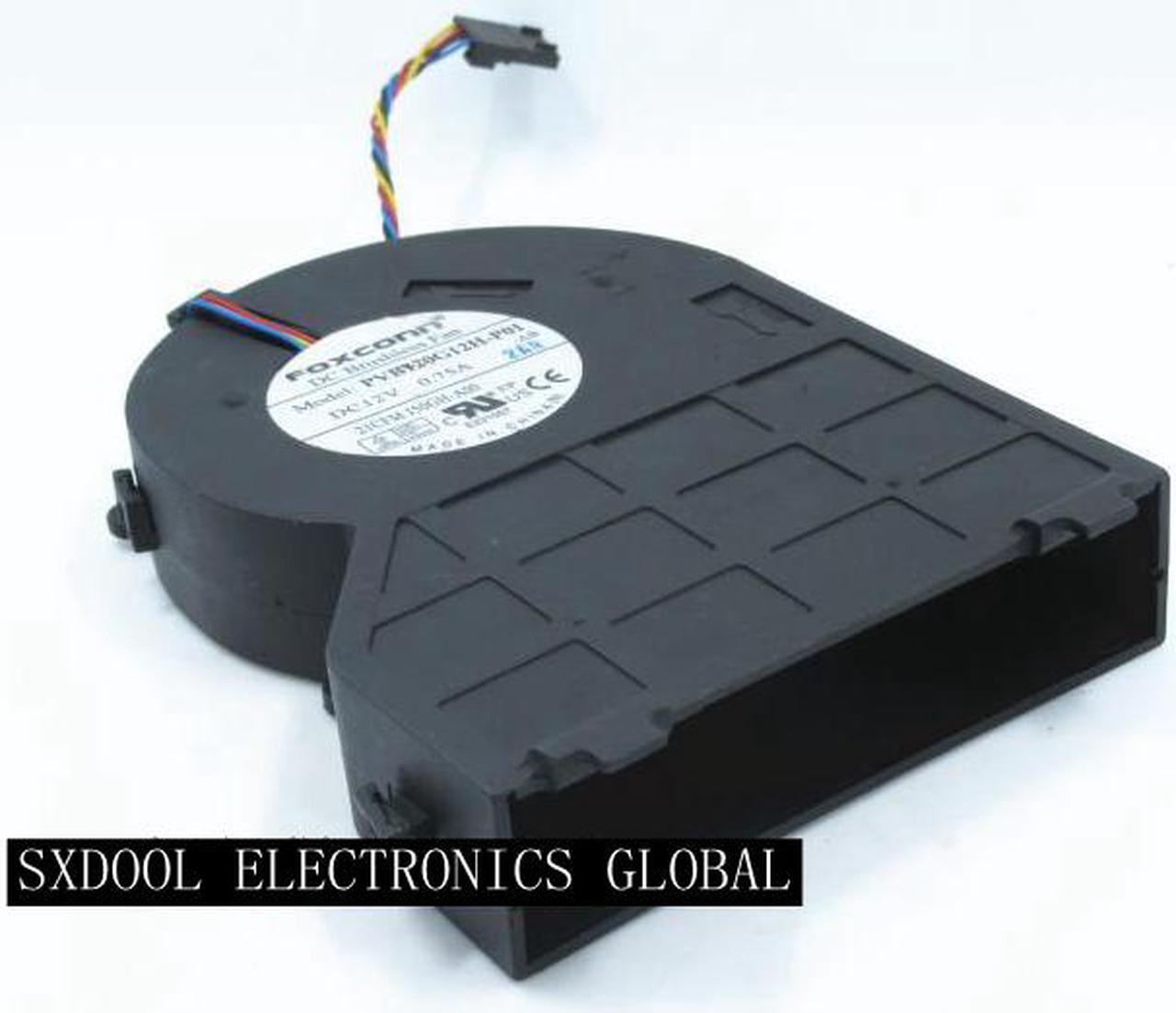 Main image of New original Foxconn PVB120G12H-P01 12V 0.75A 4 Wires Blower Case fan  Dell 390 790 990 PVB120G12H-P01 0J50GH 0637NC series cooling fan