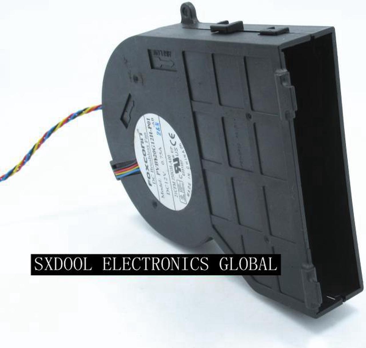 Alt view image 2 of 3 - New original Foxconn PVB120G12H-P01 12V 0.75A 4 Wires Blower Case fan  Dell 390 790 990 PVB120G12H-P01 0J50GH 0637NC series cooling fan
