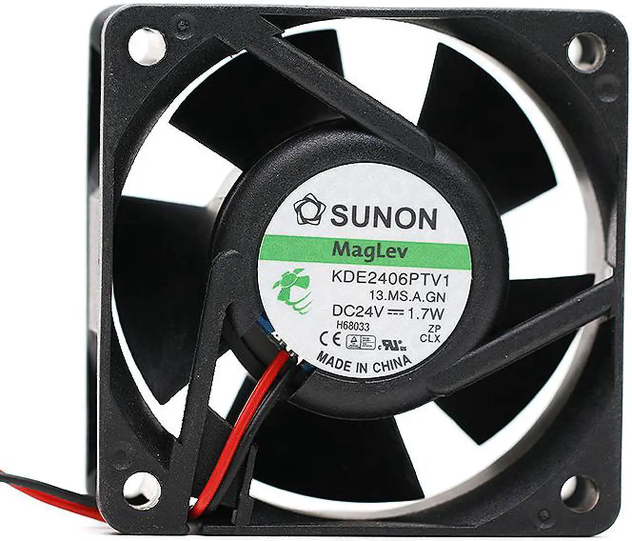 Main image of Sunon KDE2406PTV1.MS.A.GN 60*60*25 mm DC 24V 0.079A 1.9W server inverter cooling fan