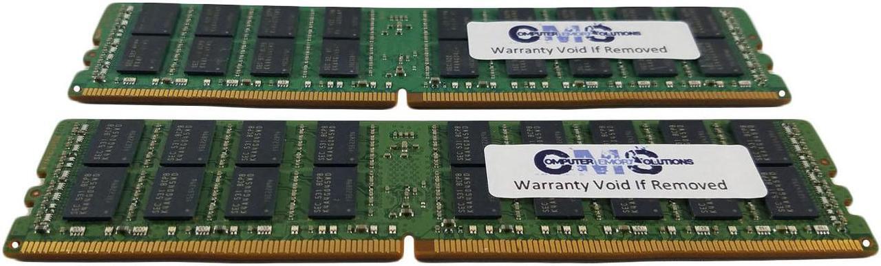 Alt view image 2 of 2 - CMS 32GB (2X16GB) DDR4 21300 2666MHZ ECC REGISTERED DIMM Memory Ram Upgrade Compatible with Dell® PowerEdge R6415, PowerEdge R730, PowerEdge R730xd ECC Register - D60