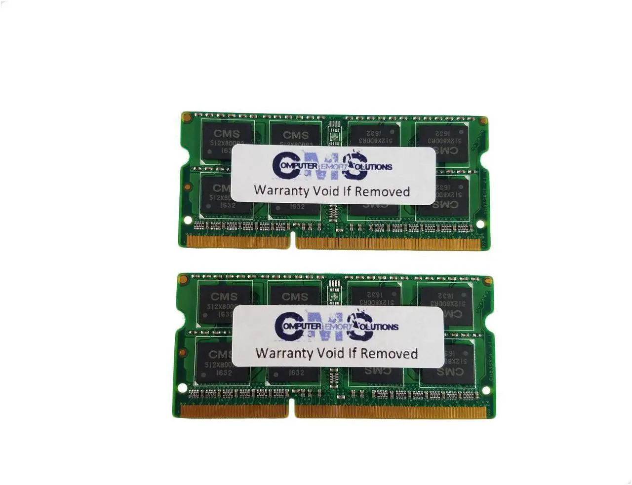 Alt view image 3 of 3 - CMS 16GB (2X8GB) DDR3 10600 1333MHZ NON ECC SODIMM Memory Ram Upgrade Compatible with Asus/Asmobile® G75 Notebook G75Vw, G75Vw-Bbk5 17.3" - A13