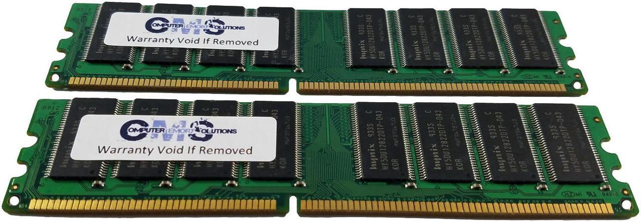 Alt view image 6 of 6 - CMS 4GB (2X2GB) DDR1 2700 333MHZ ECC REGISTERED DIMM Memory Ram Upgrade Compatible with Sun® Fire V215, V245, V240, V445 Ddr1 For Server Only - B60
