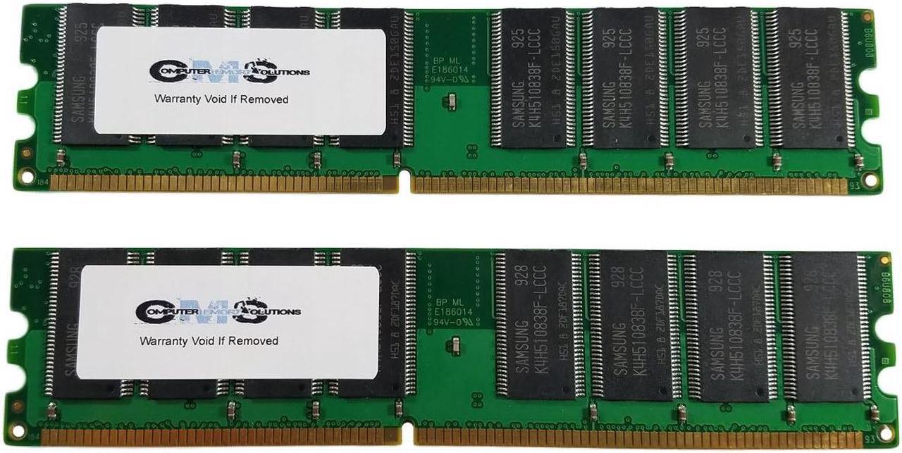 Alt view image 5 of 6 - CMS 4GB (2X2GB) DDR1 2700 333MHZ ECC REGISTERED DIMM Memory Ram Upgrade Compatible with Sun® Fire V215, V245, V240, V445 Ddr1 For Server Only - B60