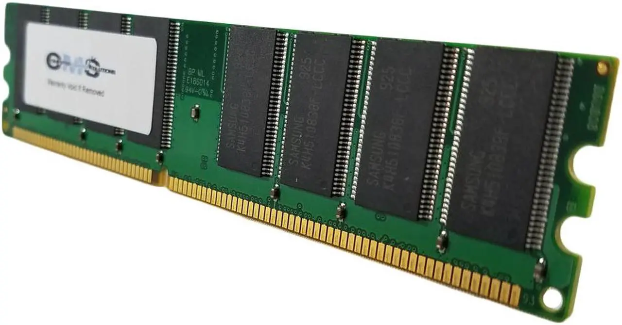 Alt view image 6 of 6 - CMS 1GB (1X1GB) DDR1 3200 400MHZ NON ECC DIMM Memory Ram Upgrade Compatible with Dell® Dimension 2400, 2400C, 2400N - A114