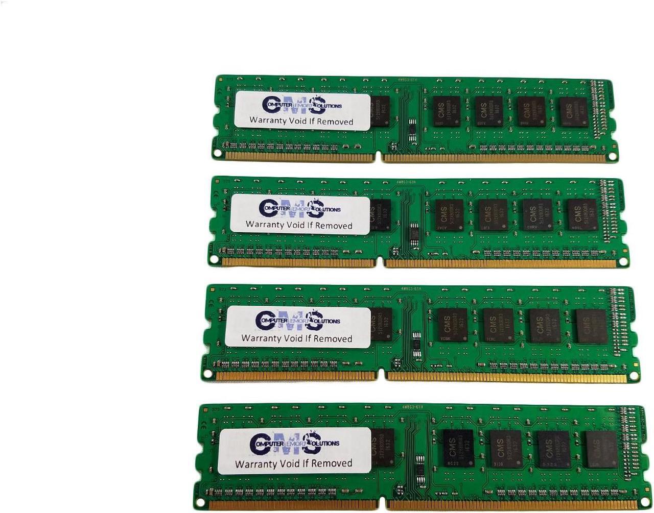 Main image of CMS 16GB (4X4GB) DDR3 10600 1333MHZ ECC NON REGISTERED DIMM Memory Ram Upgrade Compatible with HP/Compaq® Workstation Z820 1333Mhz Ecc Unbuff For Server Only - B126