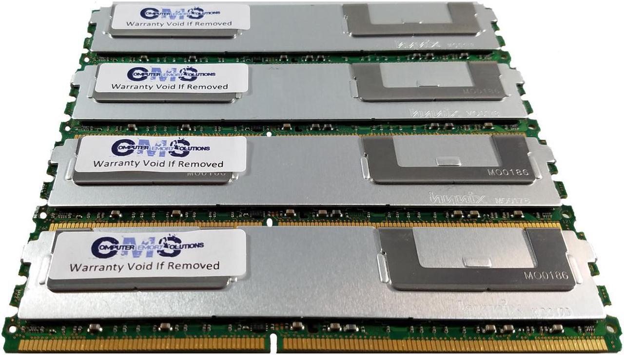 Alt view image 2 of 2 - CMS 8GB (4X2GB) DDR2 5300 667MHZ ECC FULLY BUFFERED DIMM Memory Ram Compatible with Pc5300 240Pin Dimm Fully Buff Server - B119