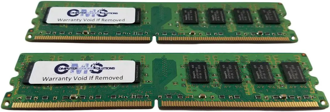 Alt view image 2 of 2 - CMS 4GB (2X2GB) DDR2 6400 800MHZ NON ECC DIMM Memory Ram Upgrade Compatible with Dell® Optiplex 360 Desktop Ddr2 - A90
