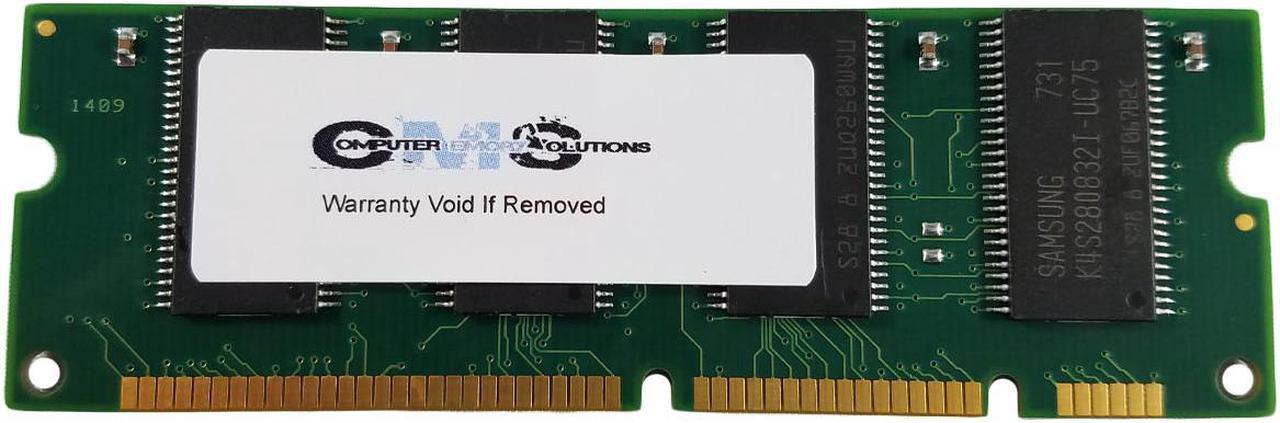Main image of CMS 256MB (1X256MB) SDRAM PC100, 133MHZ NON ECC SODIMM Memory Ram Upgrade Compatible with HP/Compaq® Laserjet 4345, 4345Mfp, 4345X, 4345Xm, 4345Xs - B125