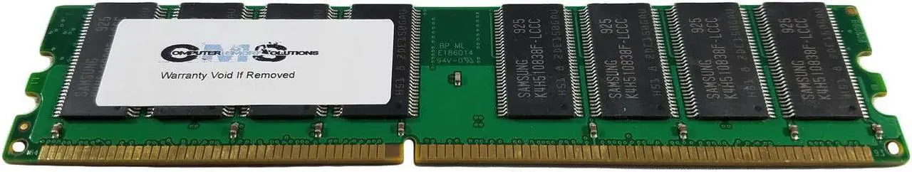 Alt view image 2 of 6 - CMS 1GB (1X1GB) DDR1 3200 400MHZ NON ECC DIMM Memory Ram Upgrade Compatible with Dell® Dimension 2400, 2400C, 2400N - A114