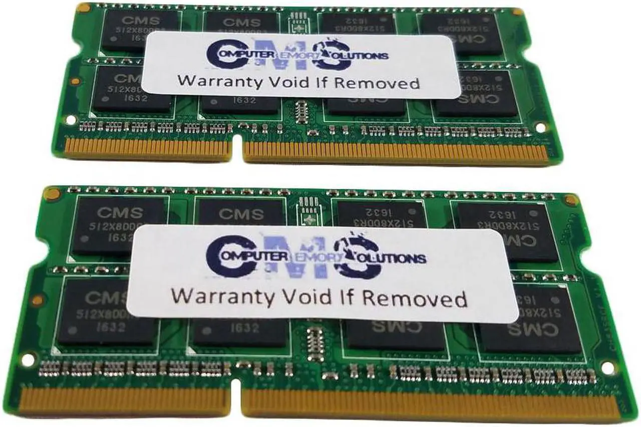 Alt view image 2 of 3 - CMS 16GB (2X8GB) DDR3 10600 1333MHZ NON ECC SODIMM Memory Ram Upgrade Compatible with Asus/Asmobile® G75 Notebook G75Vw, G75Vw-Bbk5 17.3" - A13