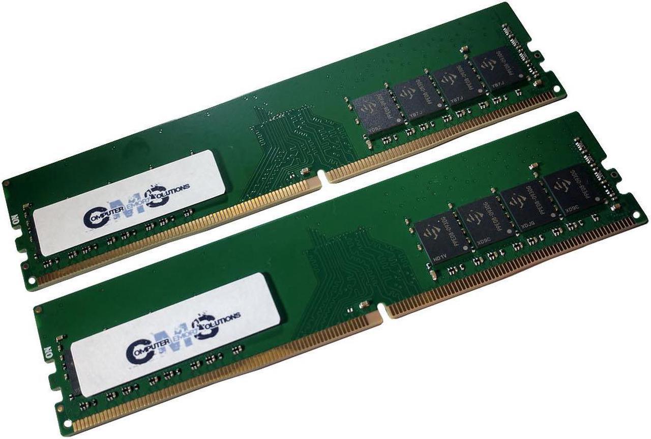 Alt view image 3 of 5 - CMS 32GB (2X16GB) DDR4 19200 2400MHZ NON ECC DIMM Memory Ram Upgrade Compatible with Asrock® B250M-HDV, B450M-HDV, C236 WSI, E3C232D2I, E3C236D2I Motherboards - C114