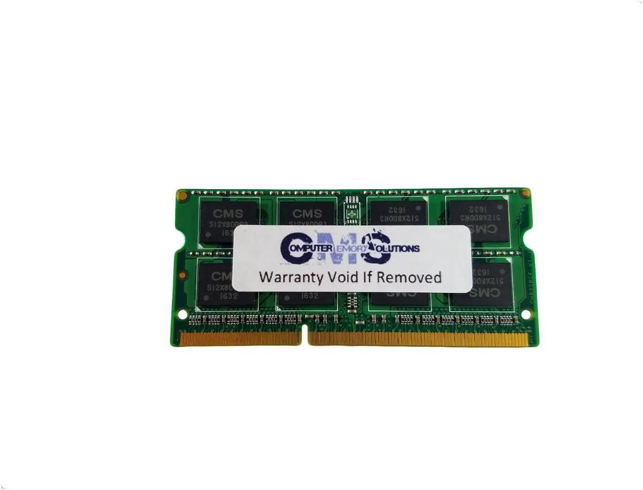Alt view image 4 of 6 - CMS 8GB (1x8GB) DDR3 12800 1600MHz NON ECC SODIMM Memory Ram Upgrade Compatible with Dell® Latitude 14 Rugged (5404) - A8