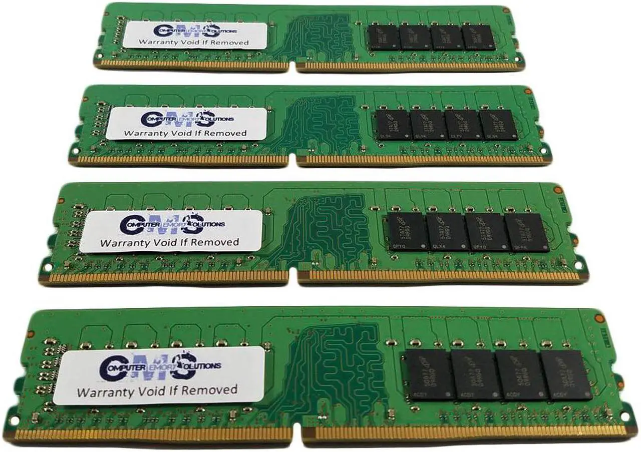 Alt view image 2 of 3 - CMS 32GB (4X8GB) DDR4 19200 2400MHZ NON ECC DIMM Memory Ram Upgrade Compatible with Asus/Asmobile® Rampage V Extreme, Rampage V Extreme/U3.1, Sabertooth X99 Motherboards - C119