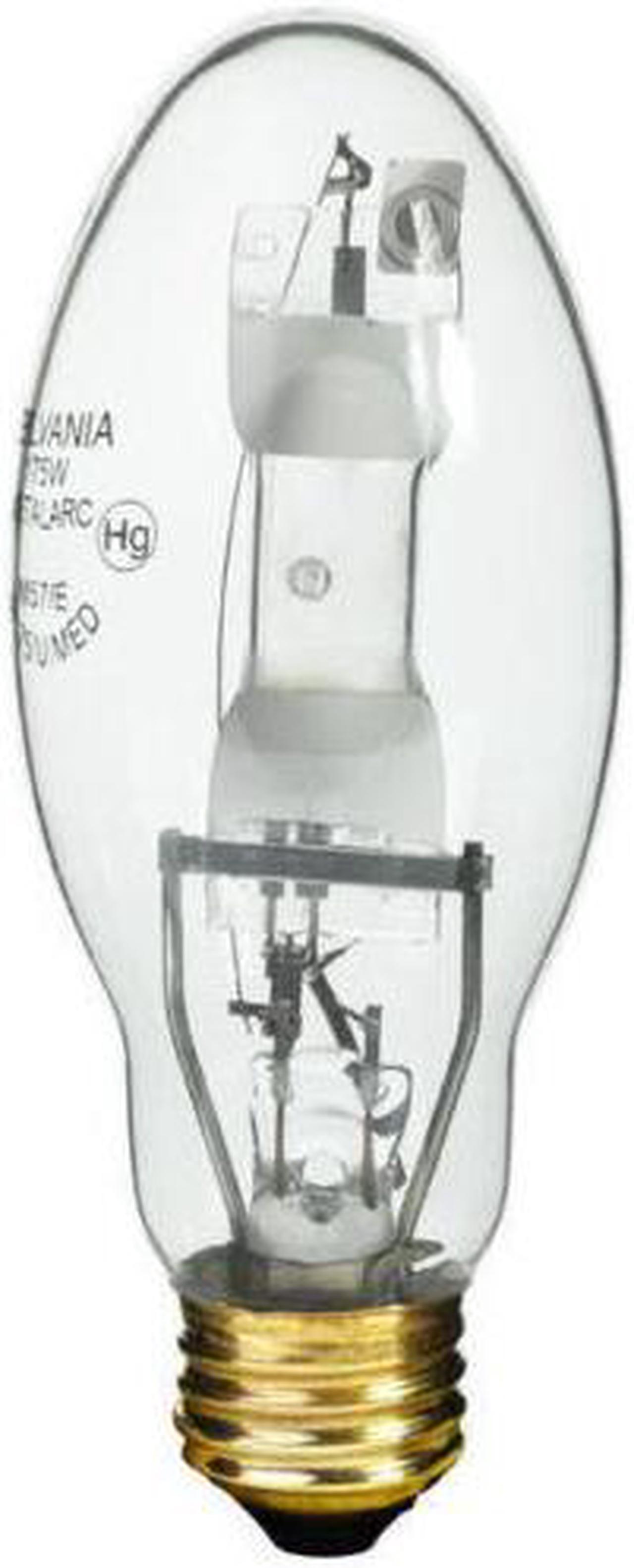 Alt view image 2 of 5 - SYLVANIA M175/U/MED 175W ED17 M57/E Metal Halide Light Bulb