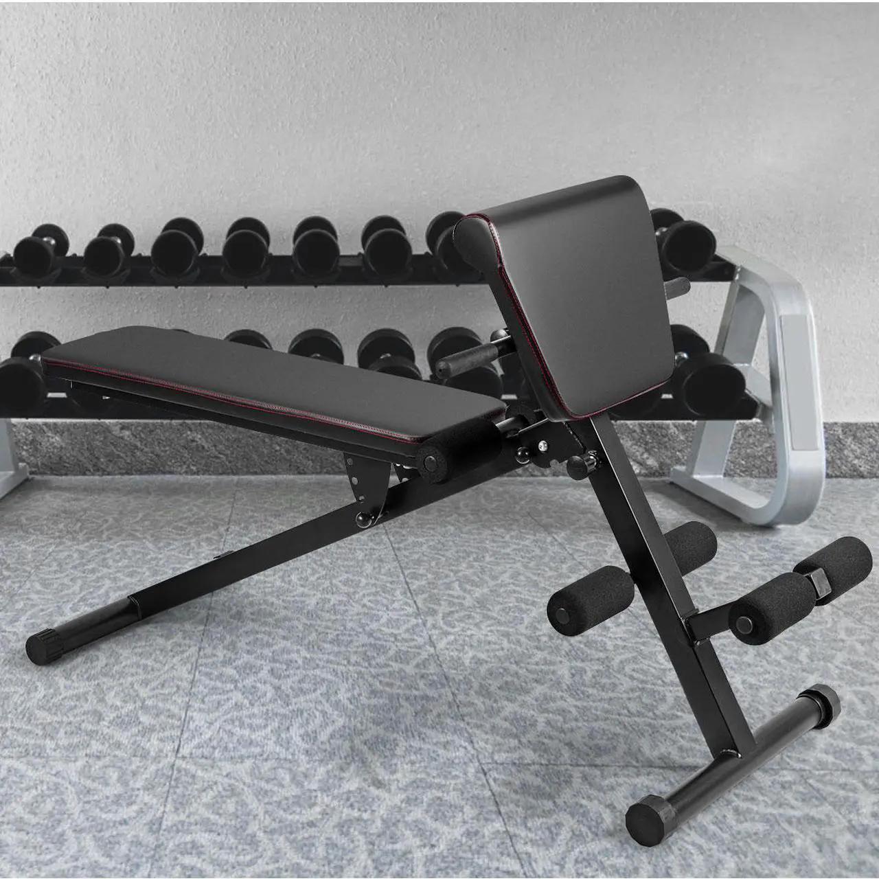 Alt view image 2 of 7 - Bifanuo Functional Adjustable Weight Bench Strength Workout Full Body Exercise