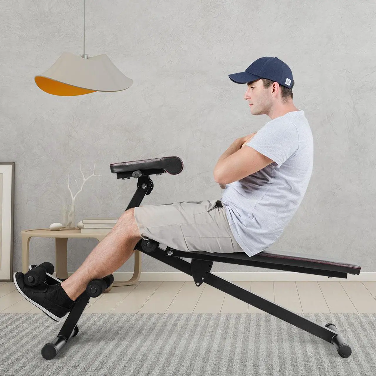 Alt view image 3 of 7 - Bifanuo Functional Adjustable Weight Bench Strength Workout Full Body Exercise