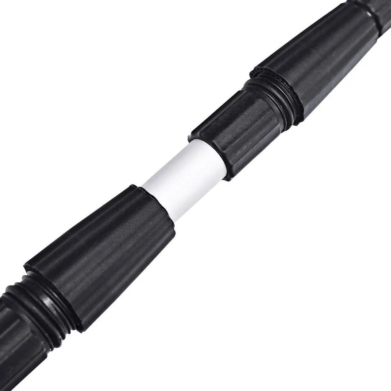 Alt view image 4 of 7 - 21FT Telescoping Snow Roof Rake Large Poly Blade Aluminum Tube Non-Slip Handle